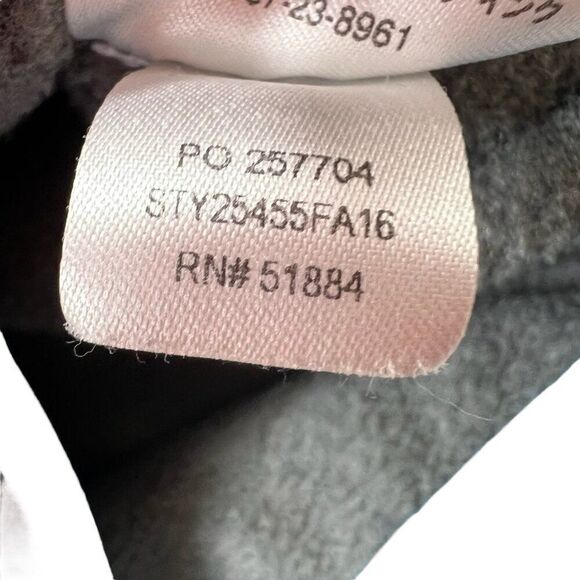 Patagonia Synchilla Women's Pullover Snap T Fleece Jacket Gray & Teal Size XS - Picture 7 of 8